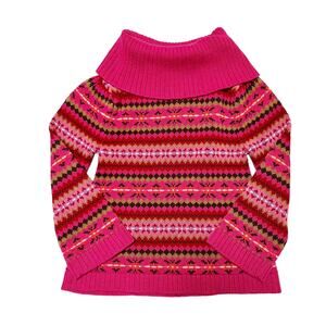 NWT Gap Fair Isle Knit Sweater Size 2